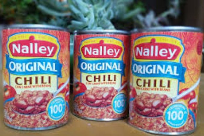 Nalley Chili Shortage