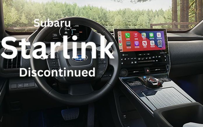 Subaru Starlink Discontinued