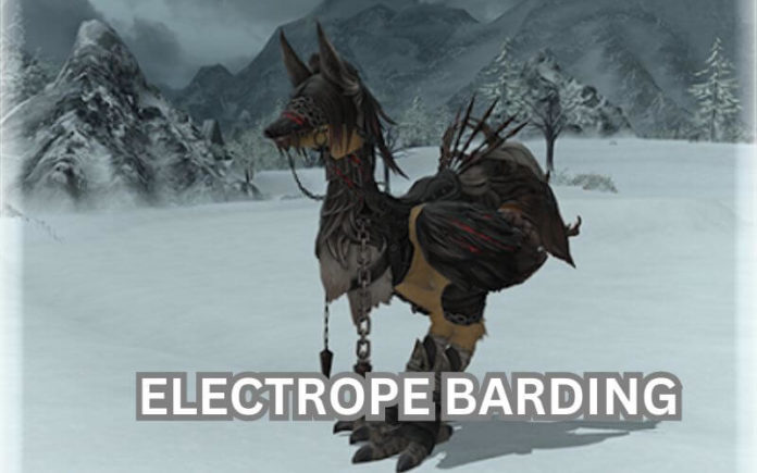 Electrope Barding Ffxiv